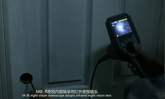亞泰光電MIR系列高清警用內(nèi)窺鏡搭載紅外夜視鏡頭，可有效觀測20米以內(nèi)人和物體、隱蔽性好！